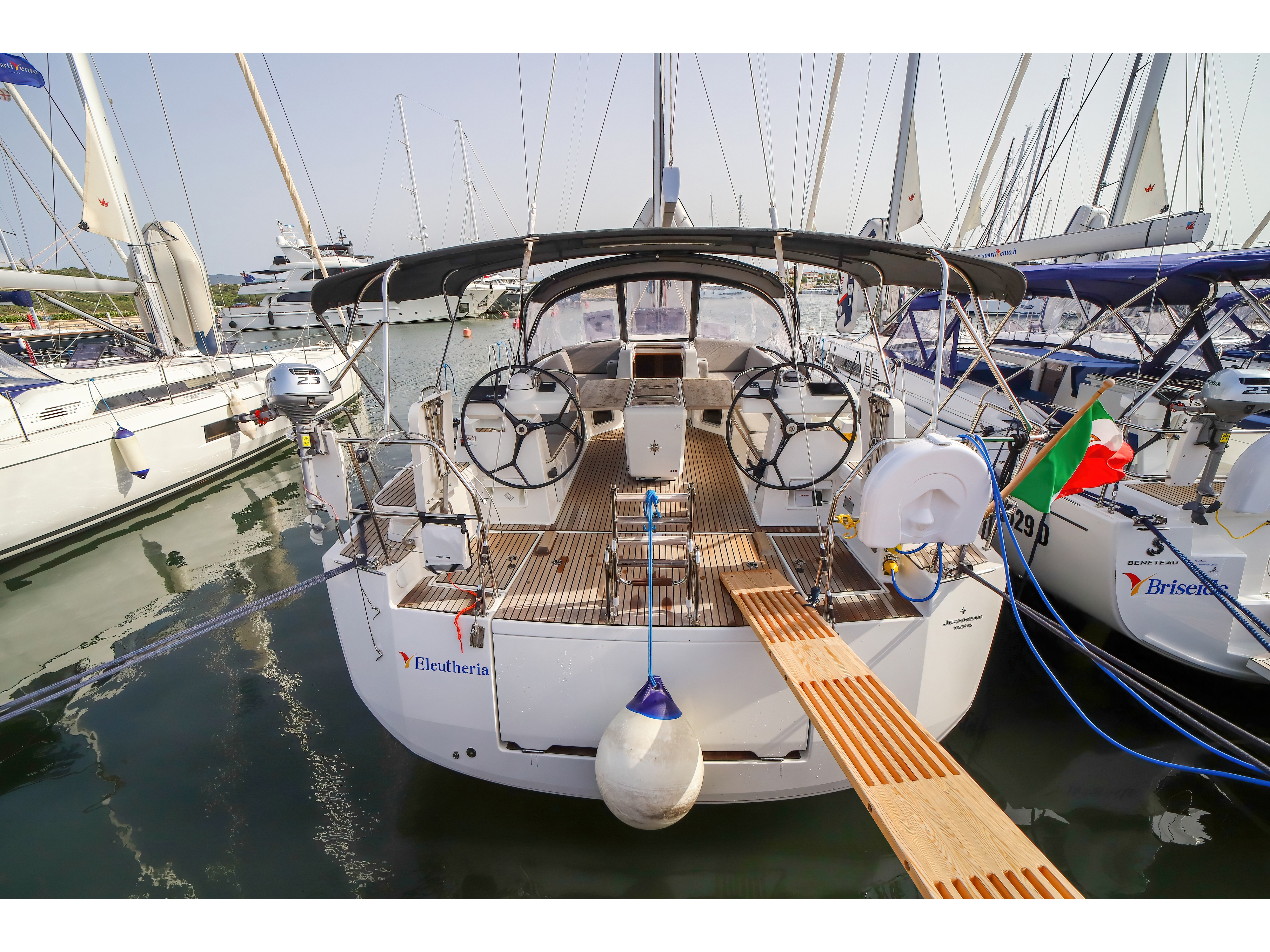 Jeanneau 54 - Yacht Charter Sardinia & Boat hire in Italy Sardinia Costa Smeralda Olbia Marina di Olbia 2