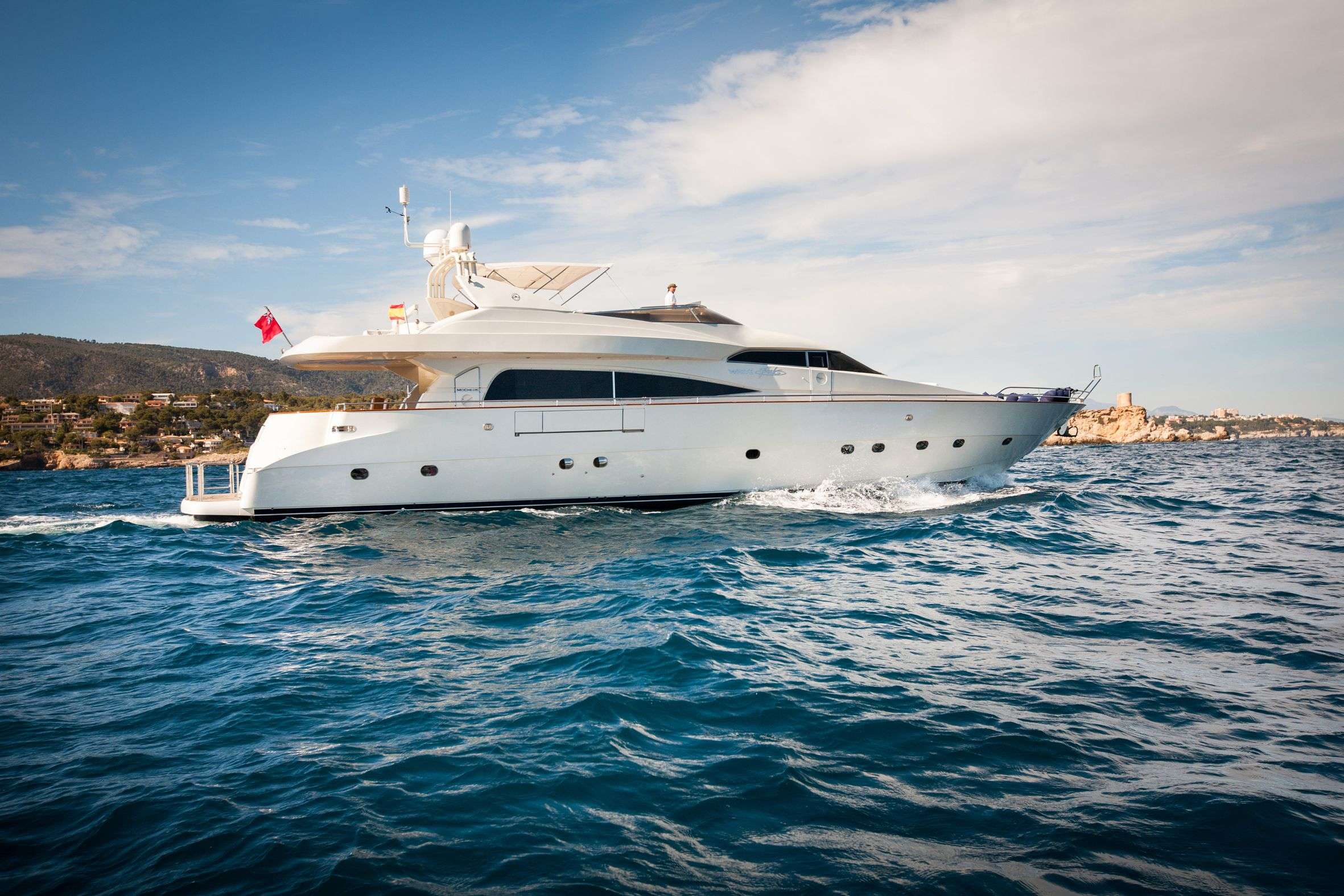 WHITE FANG - Superyacht charter Balearics & Boat hire in Balearics & Spain 1