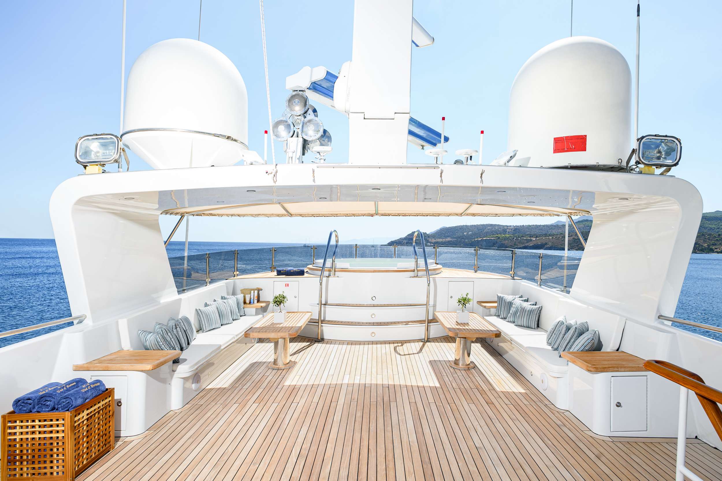 WIND OF FORTUNE - Superyacht charter Thailand & Boat hire in Summer: W. Med -Naples/Sicily, Greece, W. Med -Riviera/Cors/Sard., Turkey, W. Med - Spain/Balearics, Croatia | Winter: Indian Ocean and SE Asia, Red Sea, United Arab Emirates 5