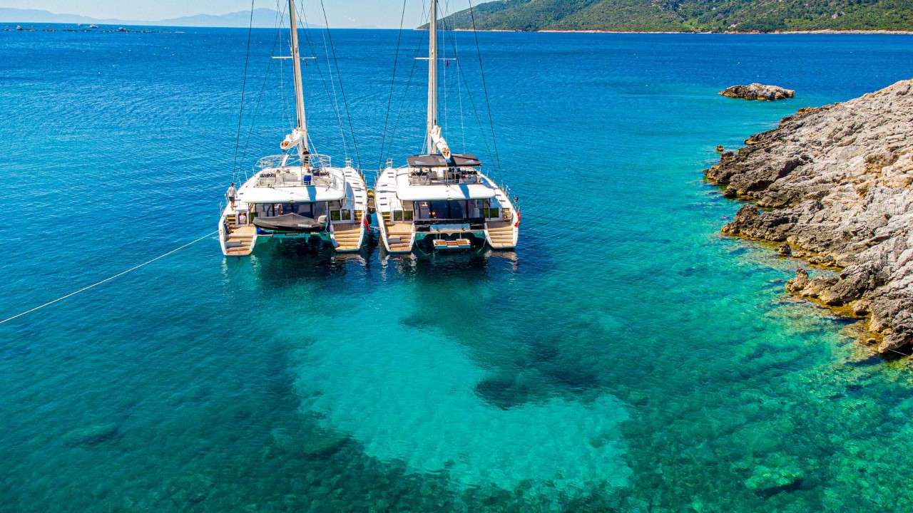 MERIDIAN ADVENTURE - Aegean Coast - Catamaran charter Marmaris & Boat hire in Greece & Turkey 1
