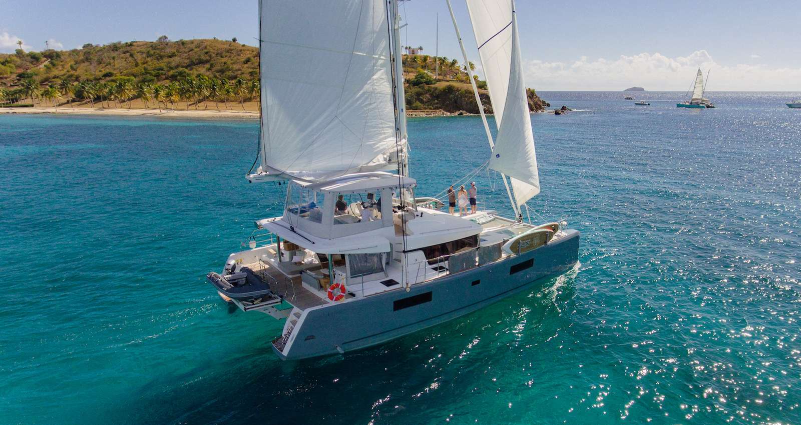LIQUID ZEN - Catamaran Charter USA & Boat hire in Summer: Bahamas, USA - Florida East Coast | Winter: Caribbean Virgin Islands (US/BVI), Caribbean Leewards, Caribbean Windwards 1