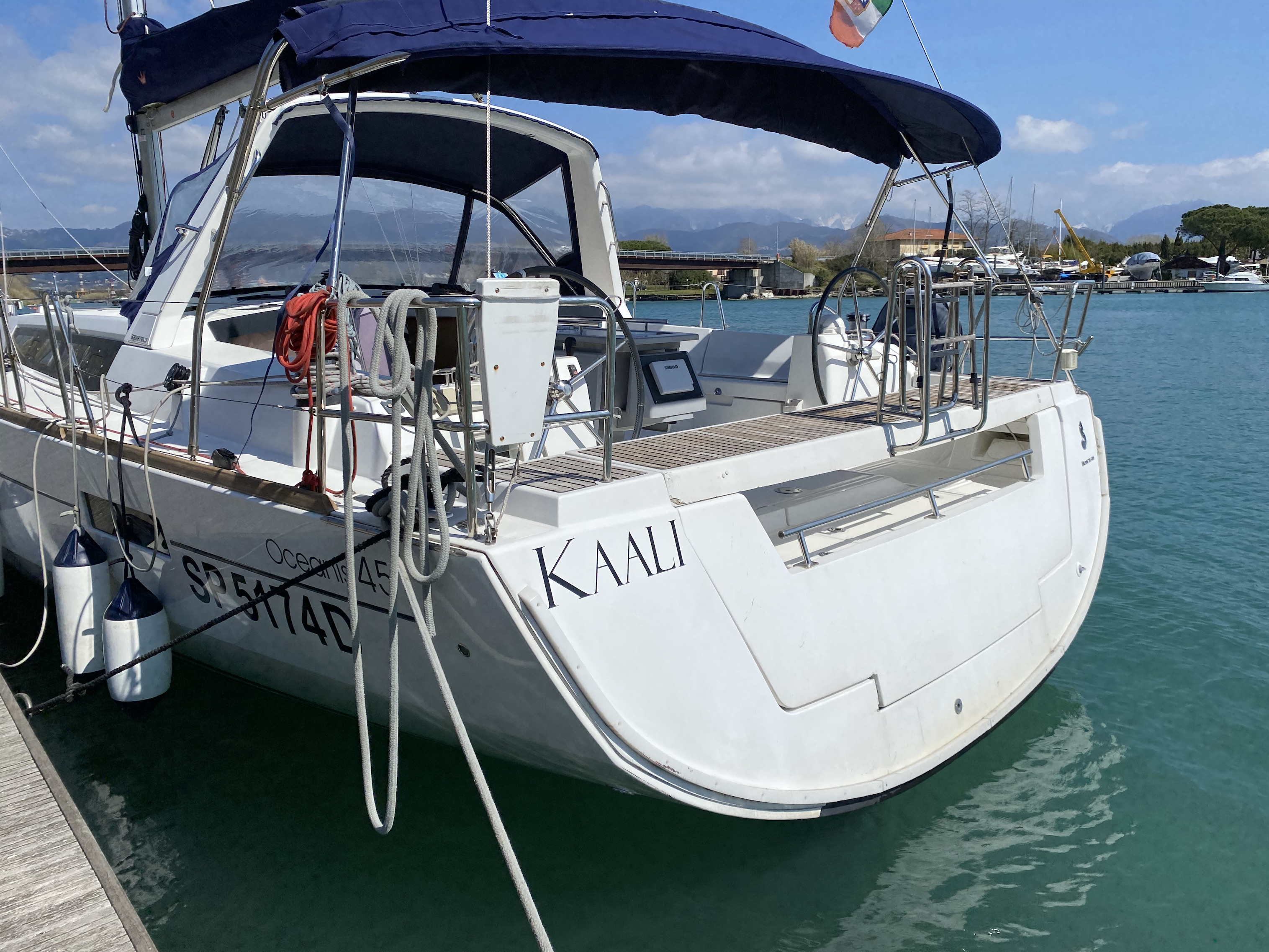 Oceanis 45 - Yacht Charter Bocca di Magra & Boat hire in Italy Italian Riviera La Spezia Province Bocca di Magra Bocca di Magra 1