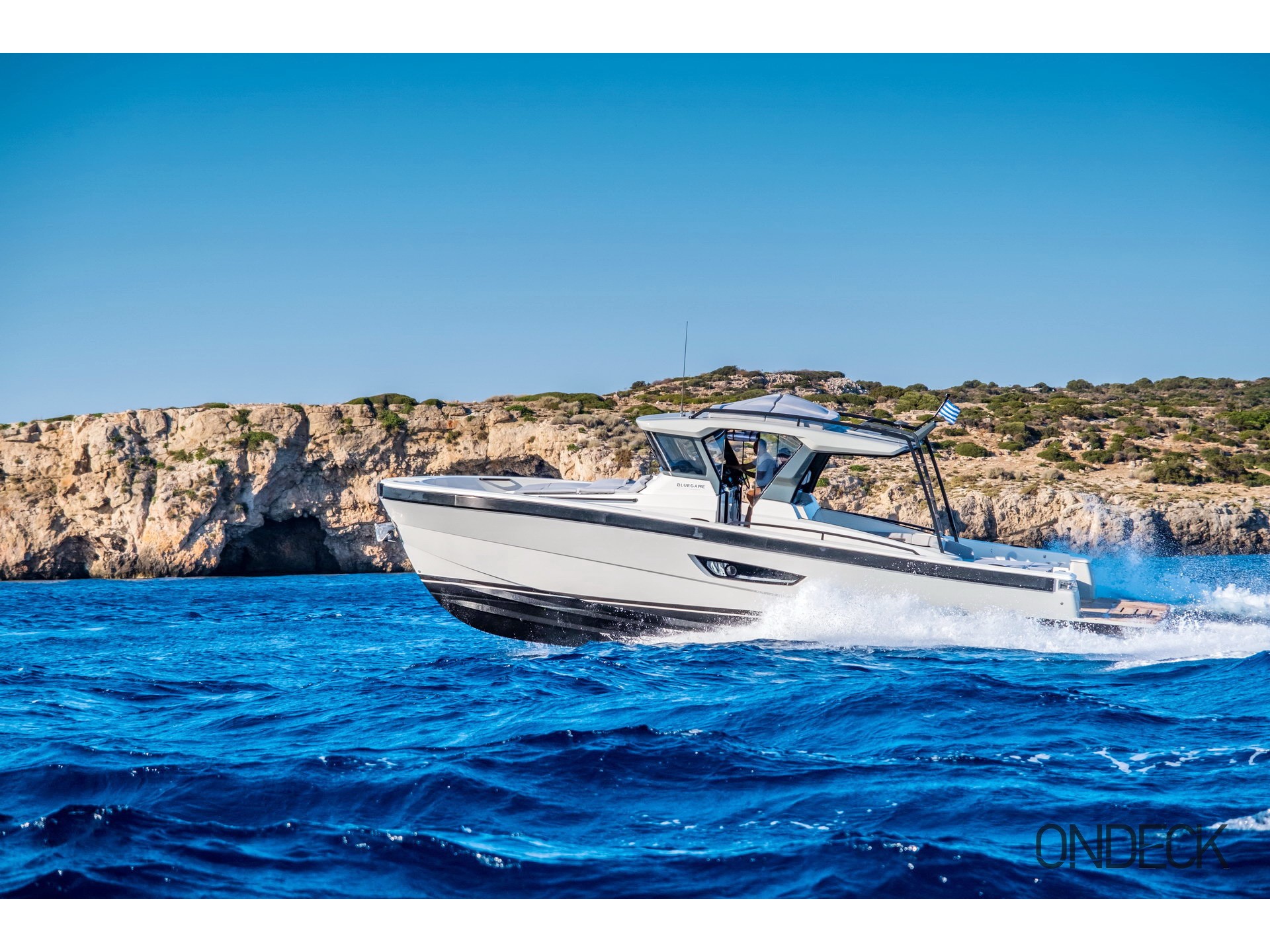 Bluegame BG42 - Motor Boat Charter Greece & Boat hire in Greece Cyclades Islands Mykonos Mykonos 1