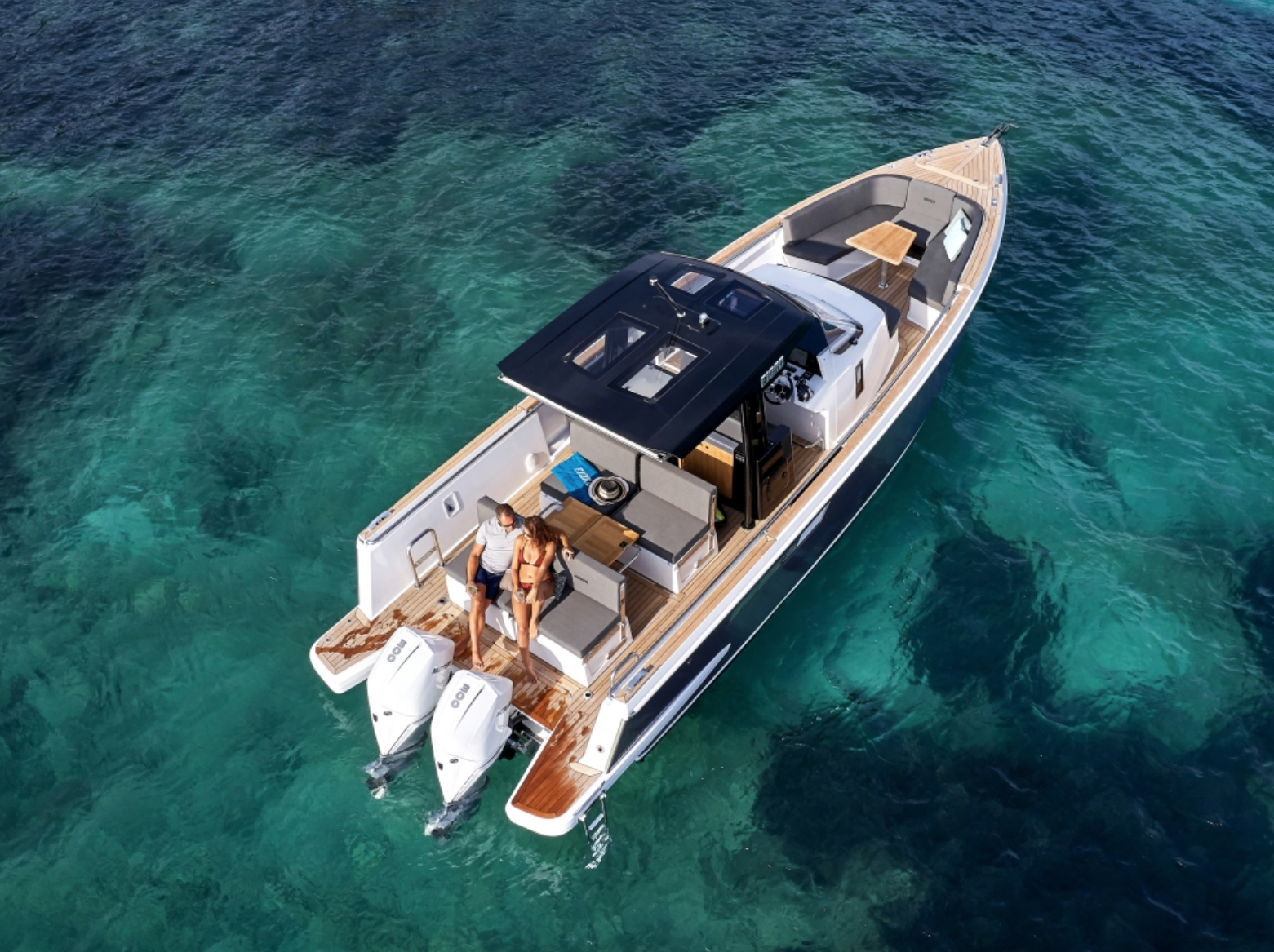 Fjord 38 Express - Motorboat rental worldwide & Boat hire in Greece Cyclades Islands Mykonos Mykonos 1