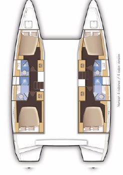 Lagoon 46 - 4 + 2 cab. - Catamaran charter Tortola & Boat hire in British Virgin Islands Tortola Nanny Cay Nanny Cay 3
