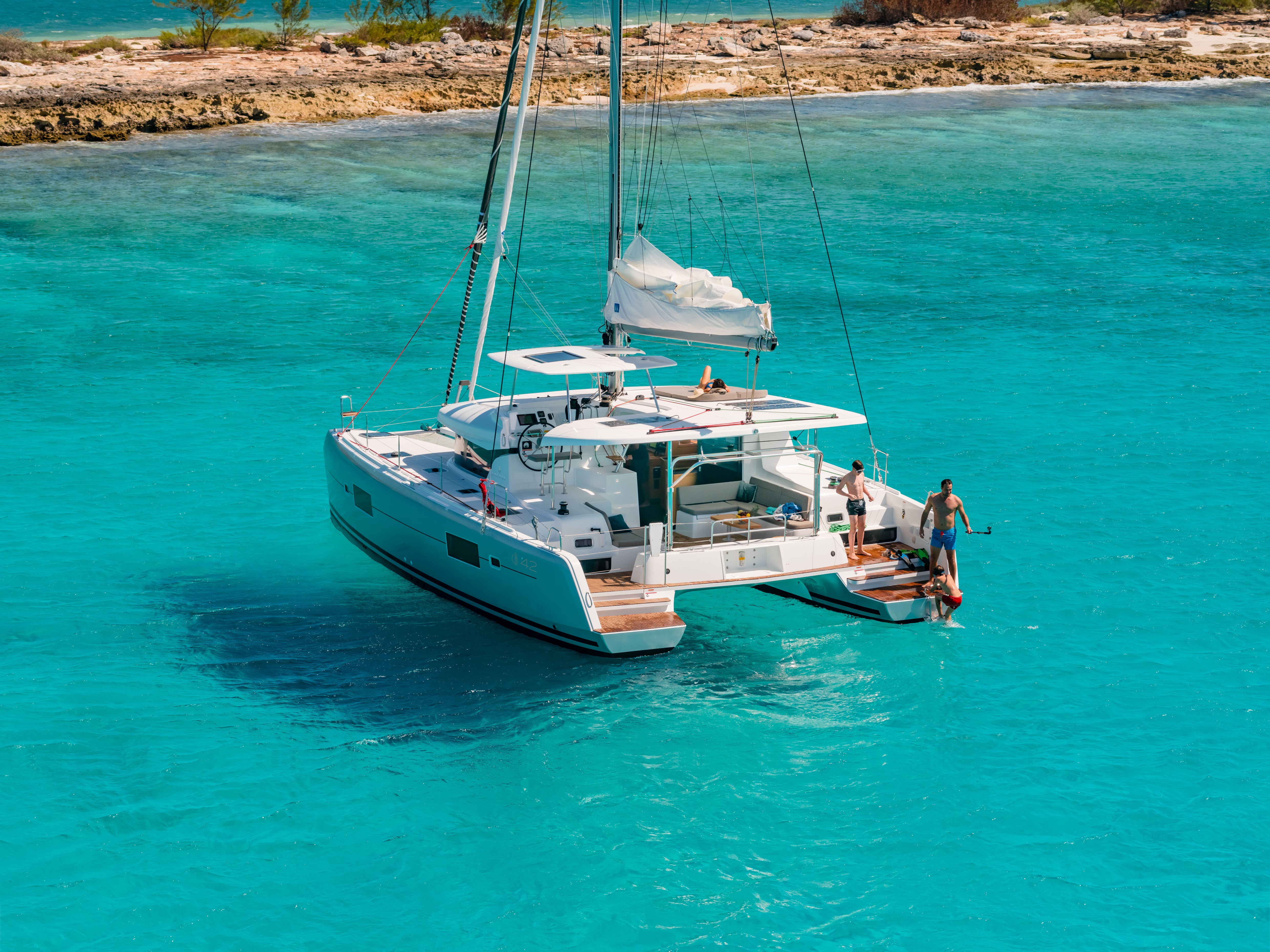 Lagoon 42 - Catamaran Charter Turkey & Boat hire in Turkey Turkish Riviera Lycian coast Fethiye Yacht Classic Hotel 1