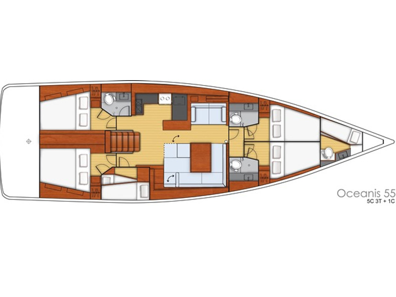 Oceanis 55 - Yacht Charter Portimao & Boat hire in Portugal Portimao Marina de Portimao 2