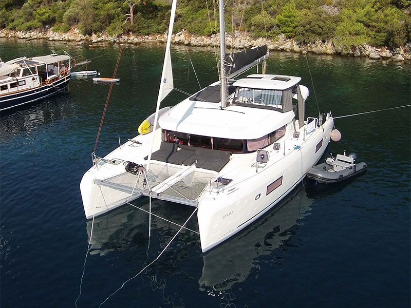 Lagoon 42 - Catamaran Charter Turkey & Boat hire in Turkey Turkish Riviera Lycian coast Göcek Göcek Mucev Marina 3