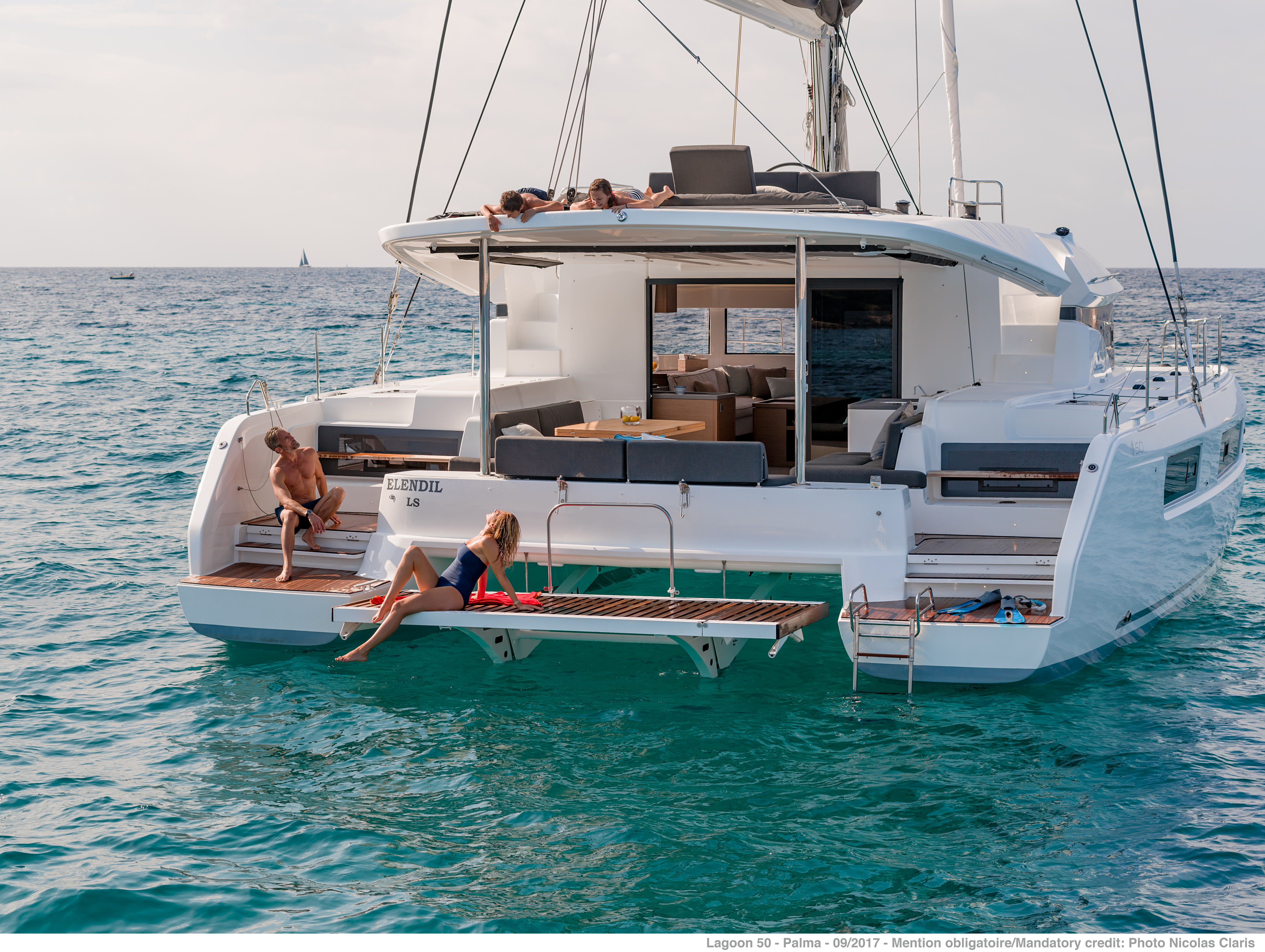 Lagoon 50 - Luxury yacht charter worldwide & Boat hire in Greece Ionian Sea South Ionian Lefkada Lefkas Lefkas Marina 1