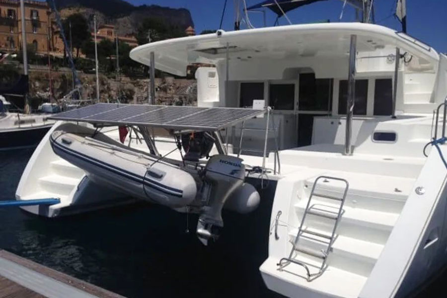 Lagoon 450 Fly - Yacht Charter Palermo & Boat hire in Italy Sicily Palermo Province Palermo Marina Villa Igiea 5