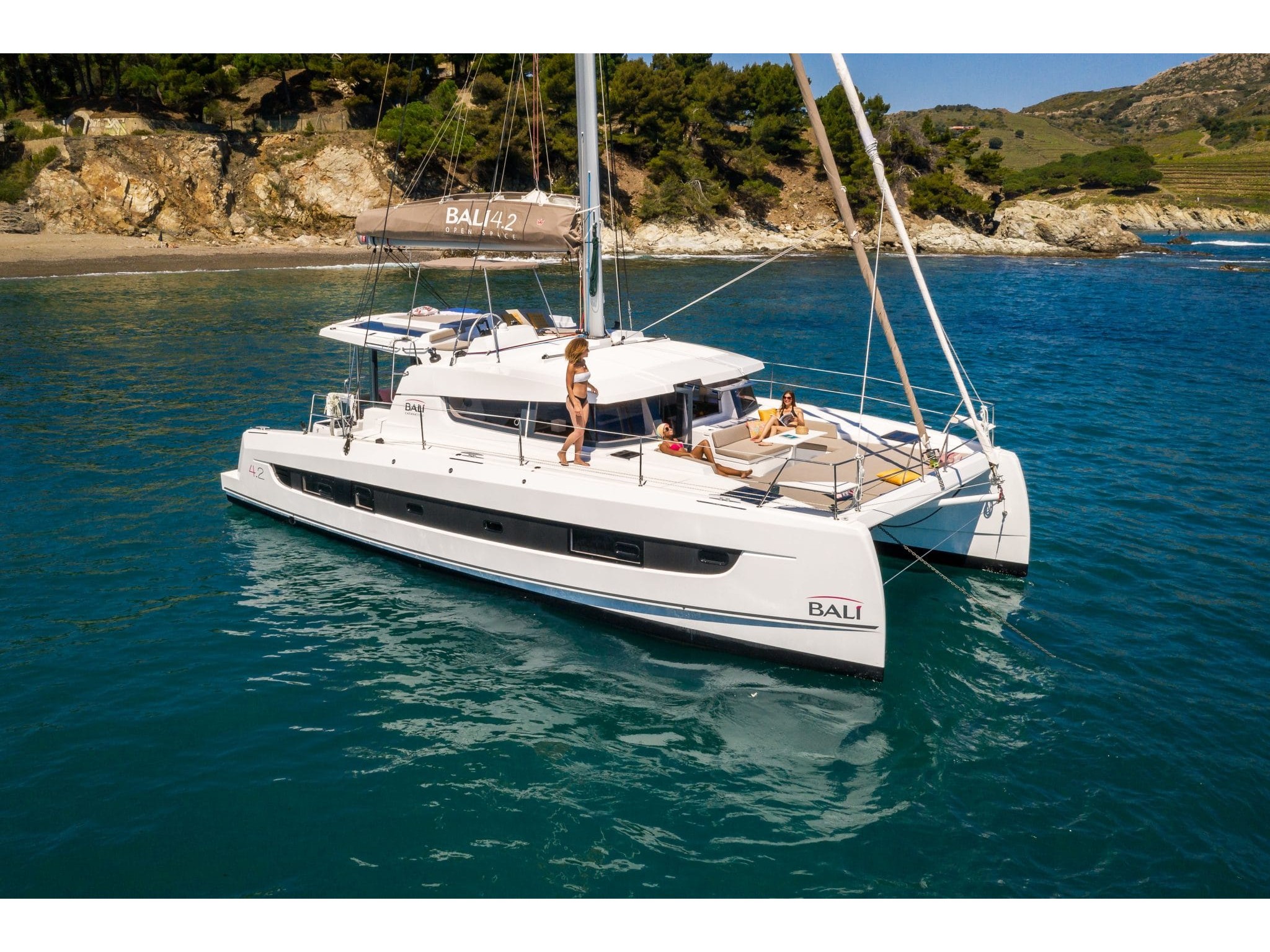 Bali 4.2 - Yacht Charter Ragusa & Boat hire in Italy Sicily Ragusa Marina di Ragusa 1