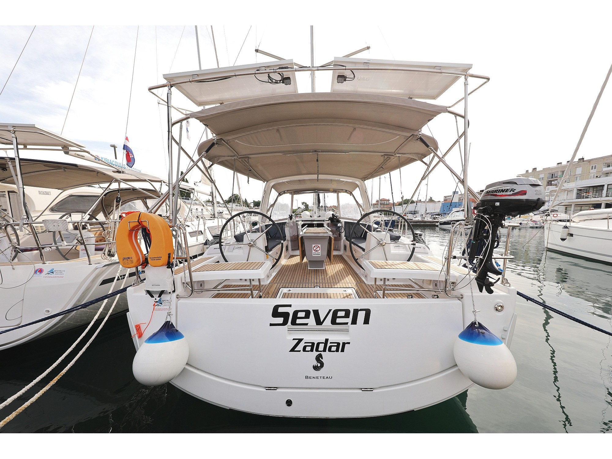 Oceanis 41.1 - Yacht Charter Zadar & Boat hire in Croatia Zadar Zadar Marina Tankerkomerc 3