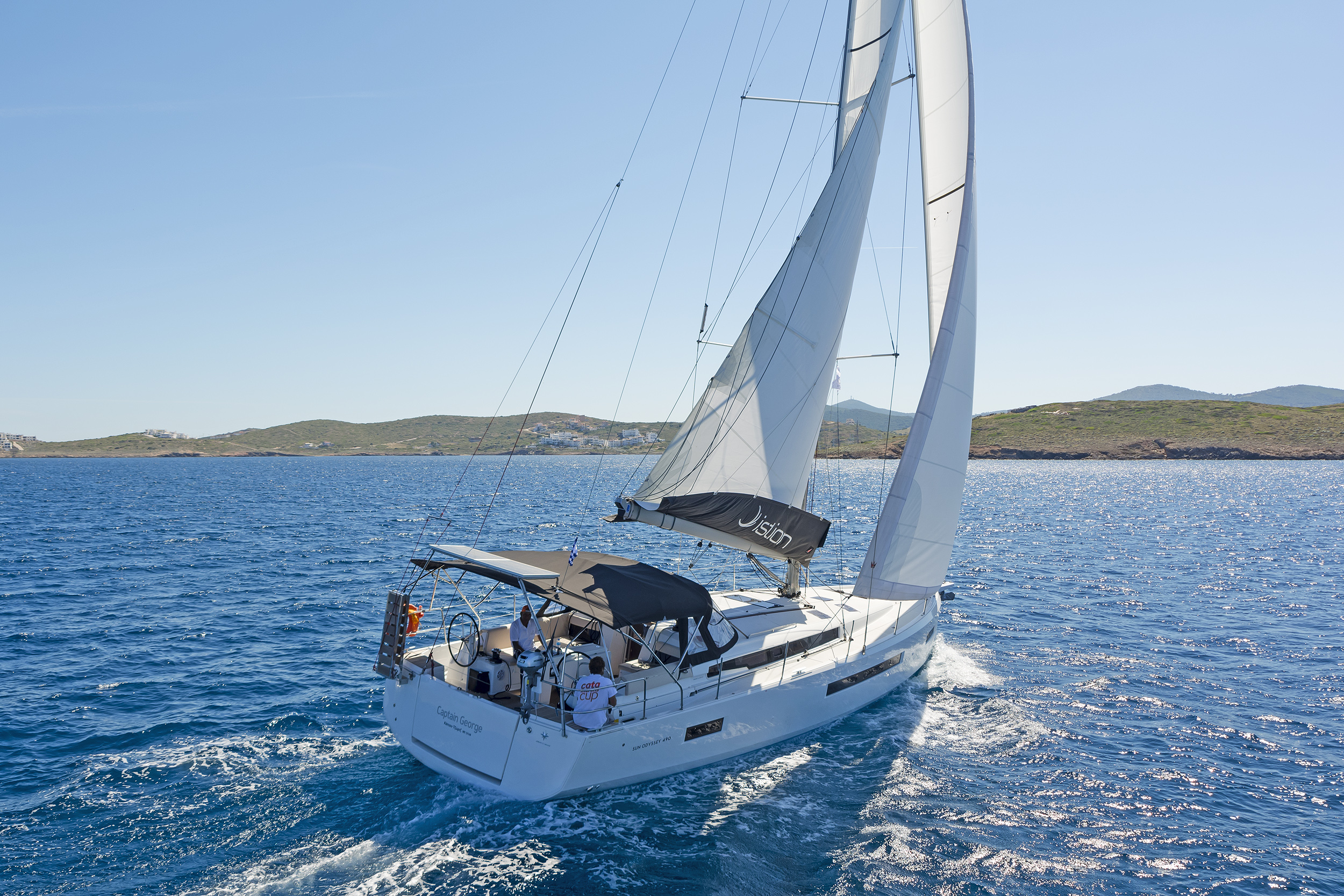Sun Odyssey 490 - Yacht Charter Lefkada & Boat hire in Greece Ionian Sea South Ionian Lefkada Lefkas Lefkas Marina 4