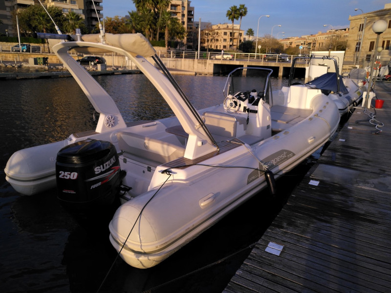 Tempest 770 Sun - Motor Boat Charter Spain & Boat hire in Spain Balearic Islands Mallorca Palma De Mallorca Palma de Mallorca Marina Port de Mallorca 1