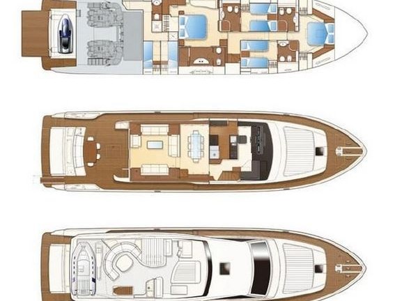 Ferretti 780 - Location de Superyacht dans le Monde Entier & Boat hire in Greece Athens and Saronic Gulf Athens Hellinikon Agios Kosmas Marina 3