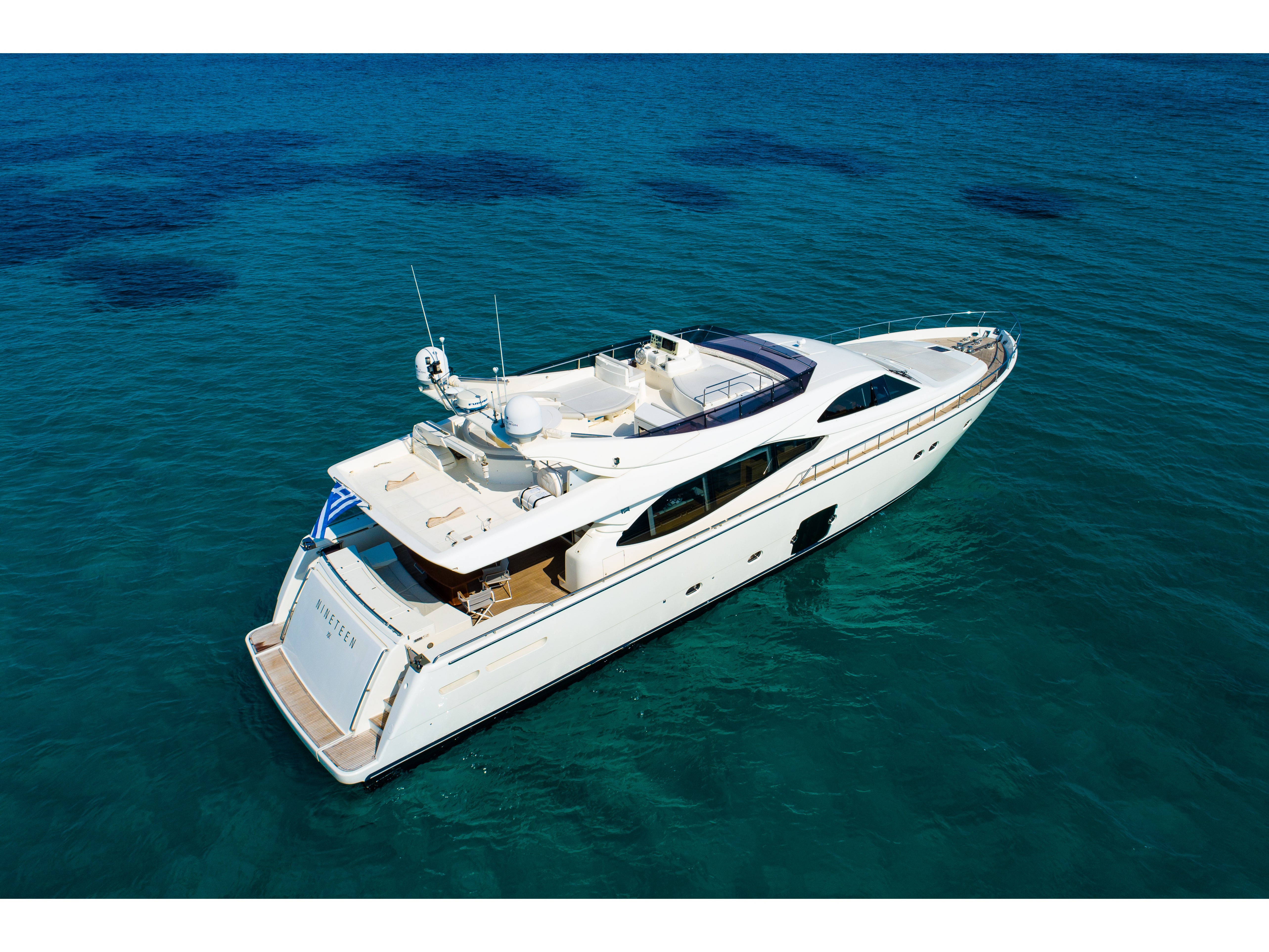 Ferretti 780 - Superyacht charter St Martin & Boat hire in Greece Athens and Saronic Gulf Athens Hellinikon Agios Kosmas Marina 1