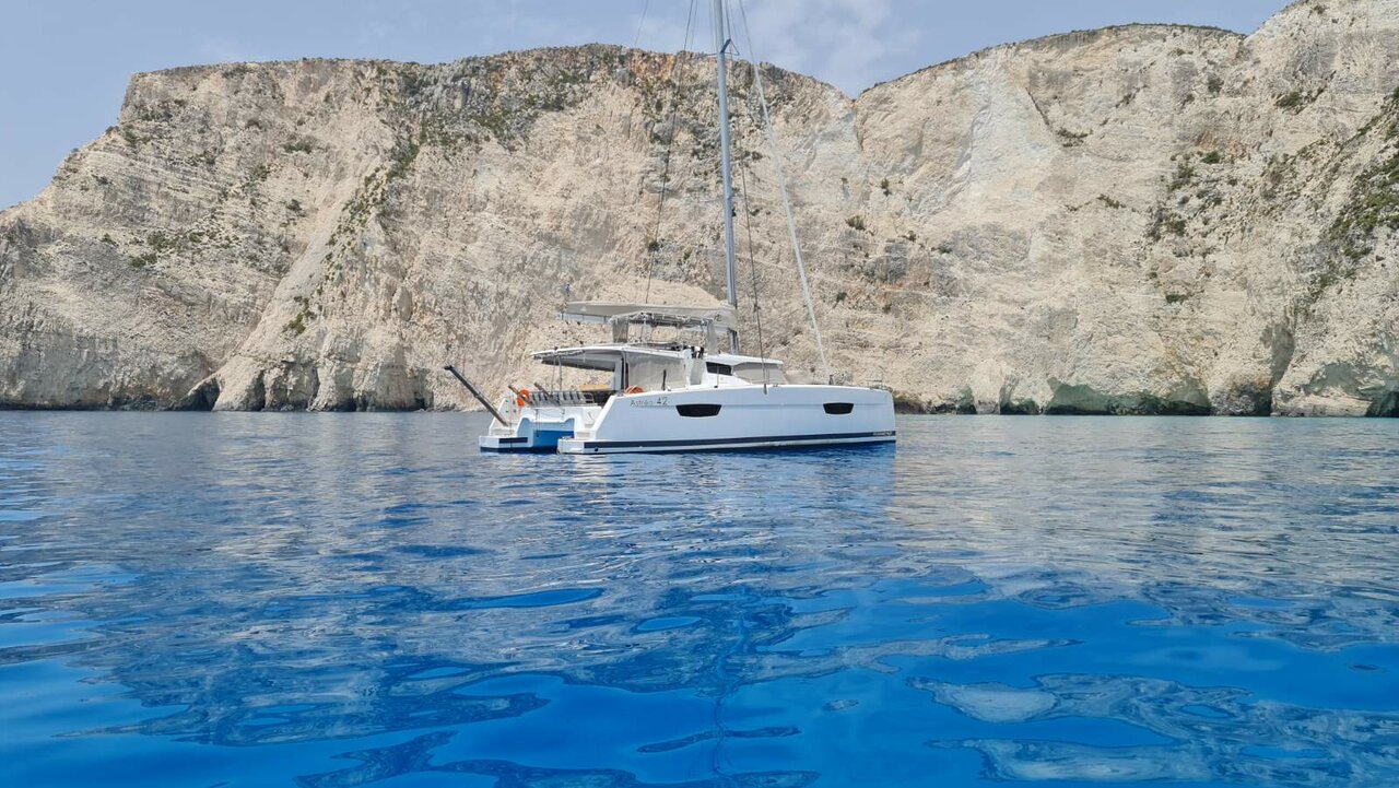 Fountaine Pajot Astrea 42 - 4 + 2 cab. - Catamaran charter Lefkada & Boat hire in Greece Ionian Sea South Ionian Lefkada Lefkas Port of Lefkada 1