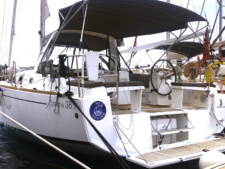 Oceanis 38.1 - Yacht Charter Marmaris & Boat hire in Turkey Turkish Riviera Carian Coast Marmaris Netsel Marina 1