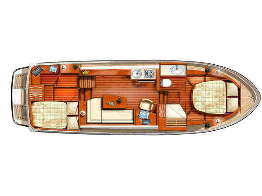 Linssen Grand Sturdy 34.9 AC - Motor Boat Charter Germany & Boat hire in Germany Werder (Havel) Marina Vulkan Werft 5
