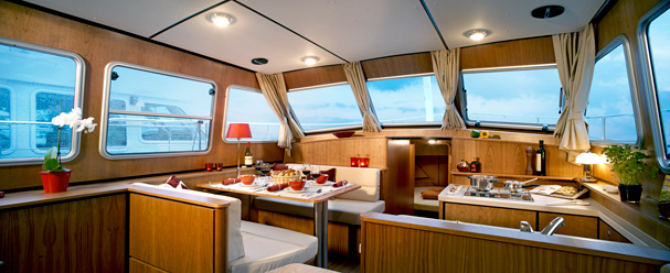 Linssen Grand Sturdy 40.9 AC - Motor Boat Charter Germany & Boat hire in Germany Mirow Jachthafen Mirow 3