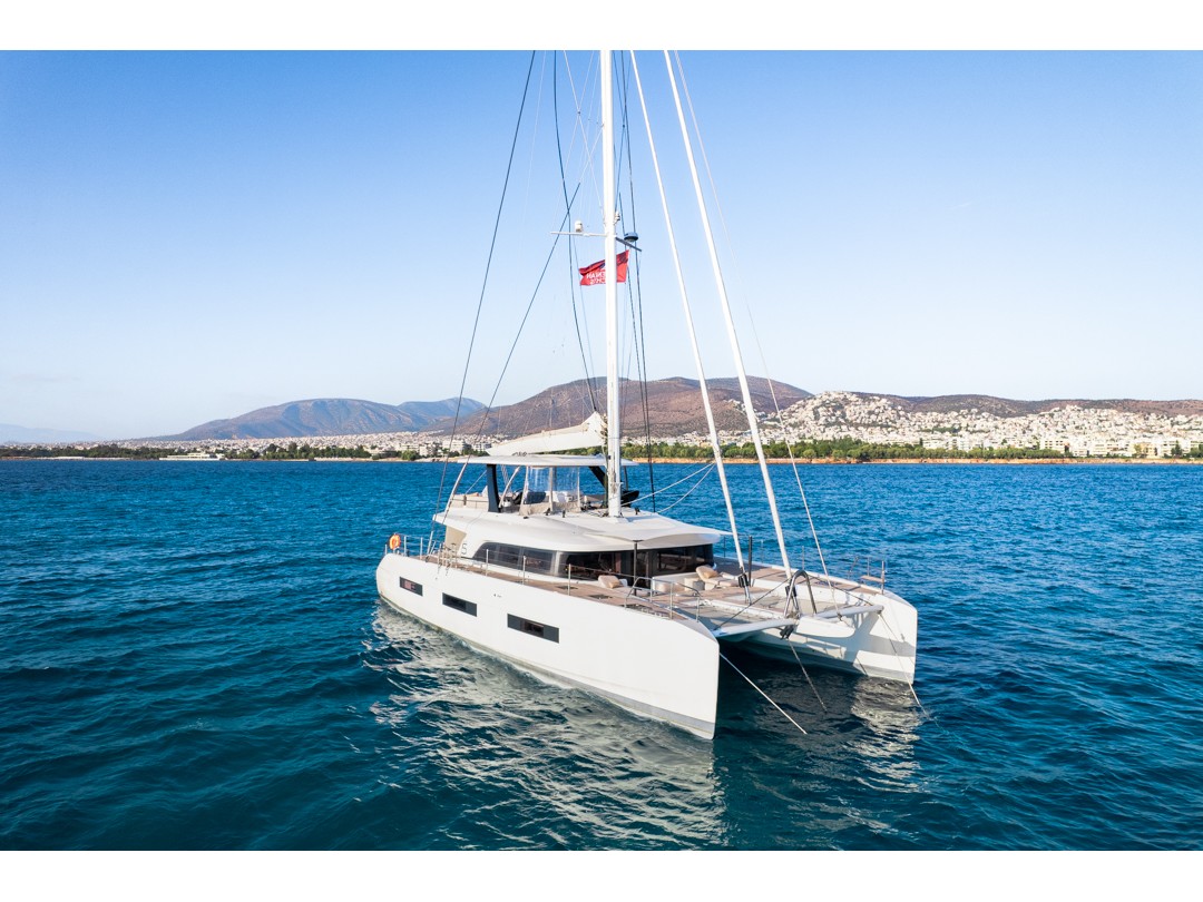 Lagoon Sixty 5 - Superyacht charter Greece & Boat hire in Greece Athens and Saronic Gulf Athens Hellinikon Agios Kosmas Marina 2