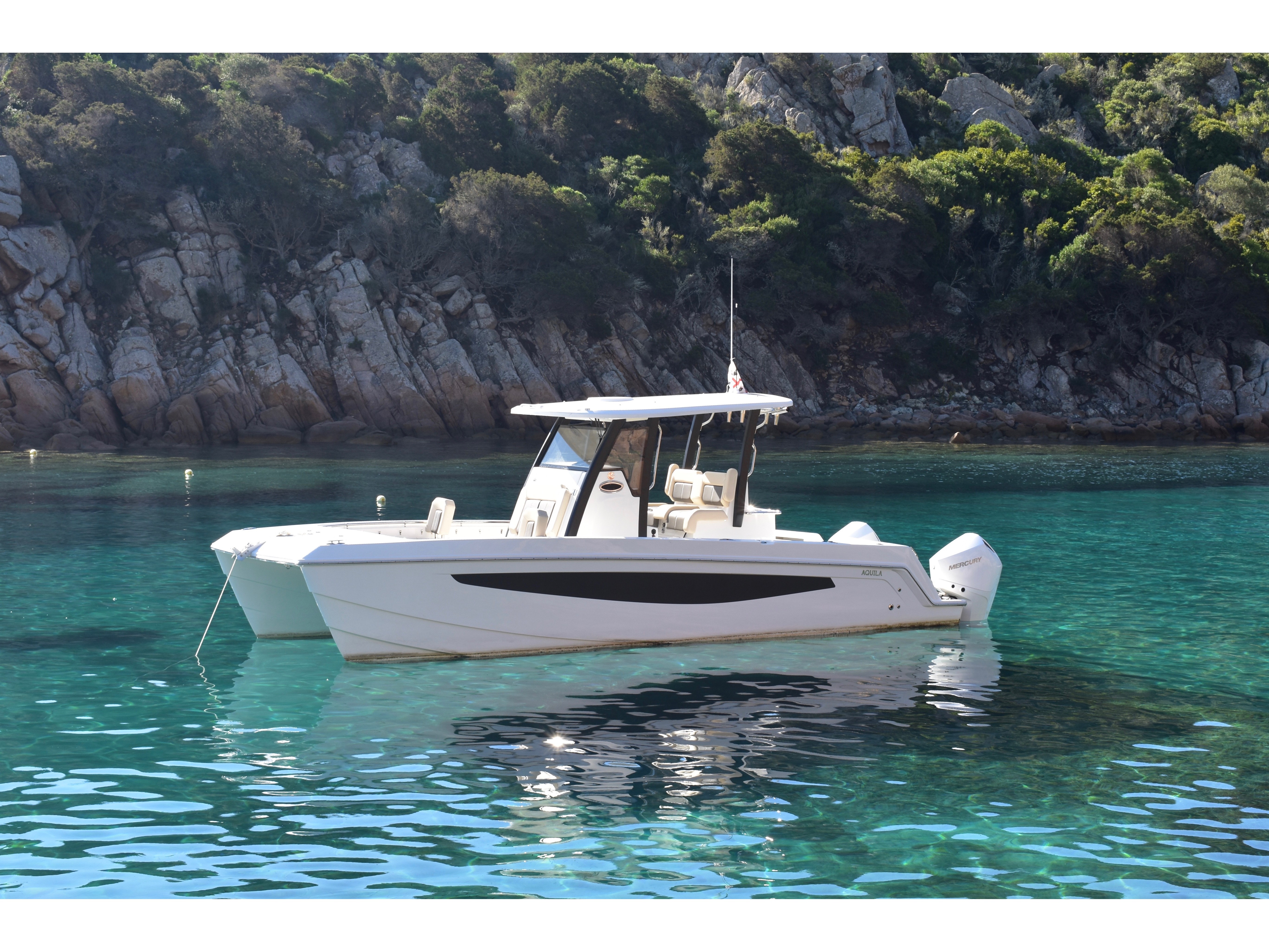 Aquila 28 - Motor Boat Charter Sardinia & Boat hire in Italy Sardinia Costa Smeralda Cannigione Cannigione 4