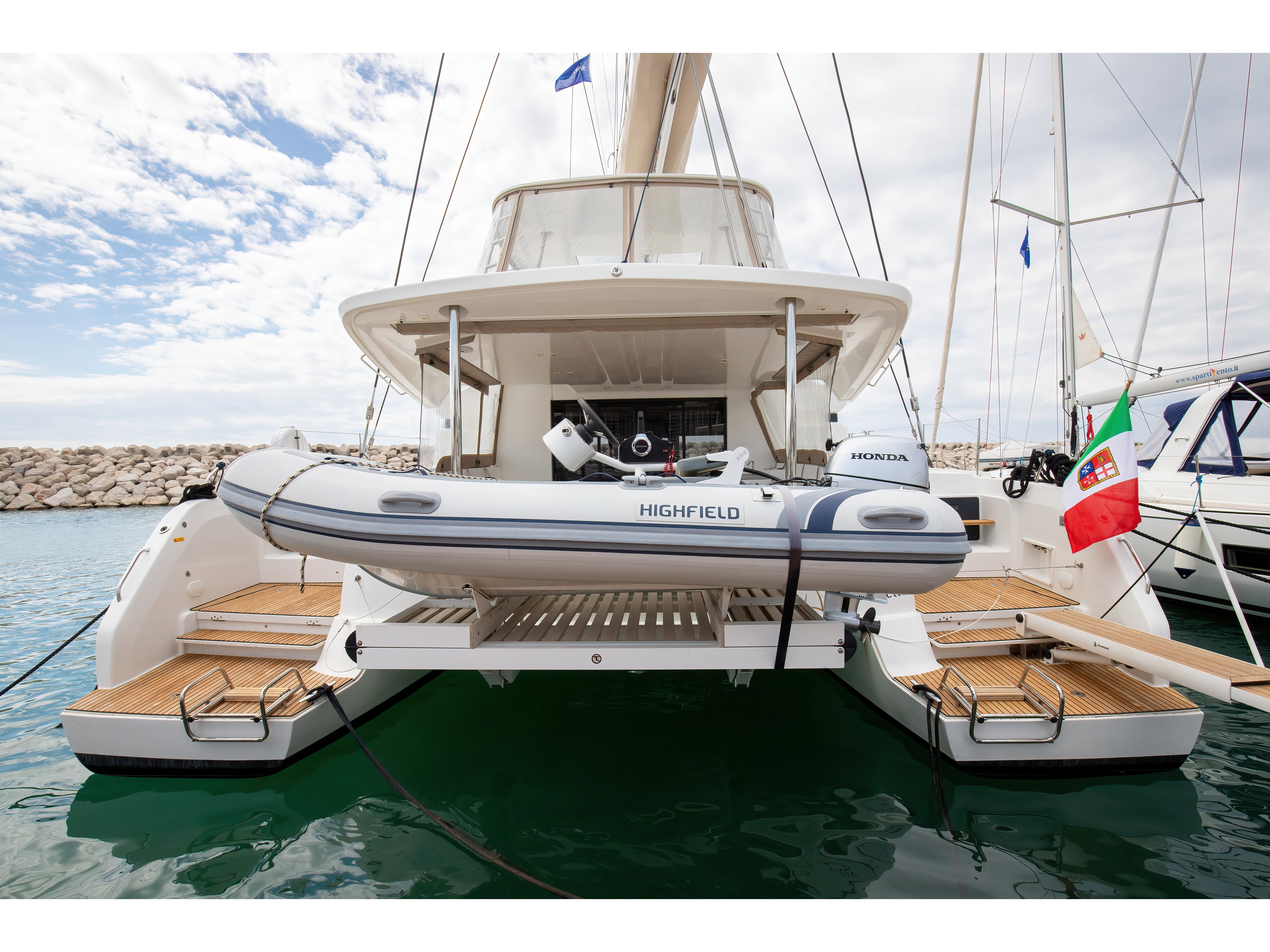 Lagoon 50 - Luxury yacht charter Italy & Boat hire in Italy Campania Salerno Province Salerno Marina d'Arechi 2