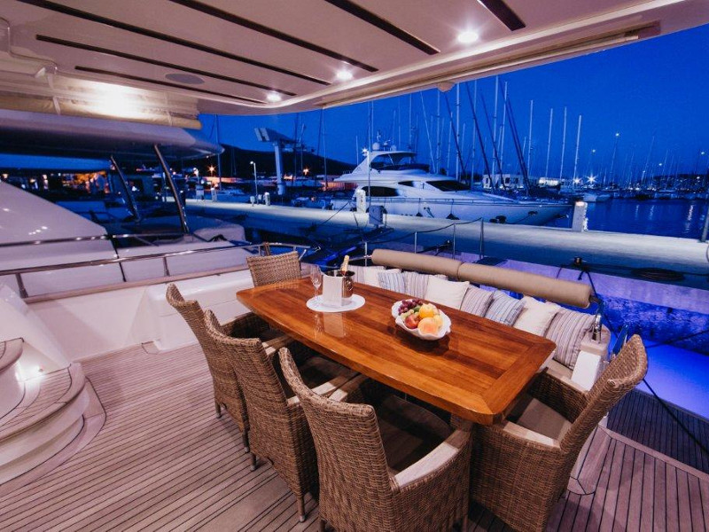 Amer 86 - Superyacht charter Croatia & Boat hire in Croatia Split-Dalmatia Split Trogir Seget Donji Marina Baotić 2