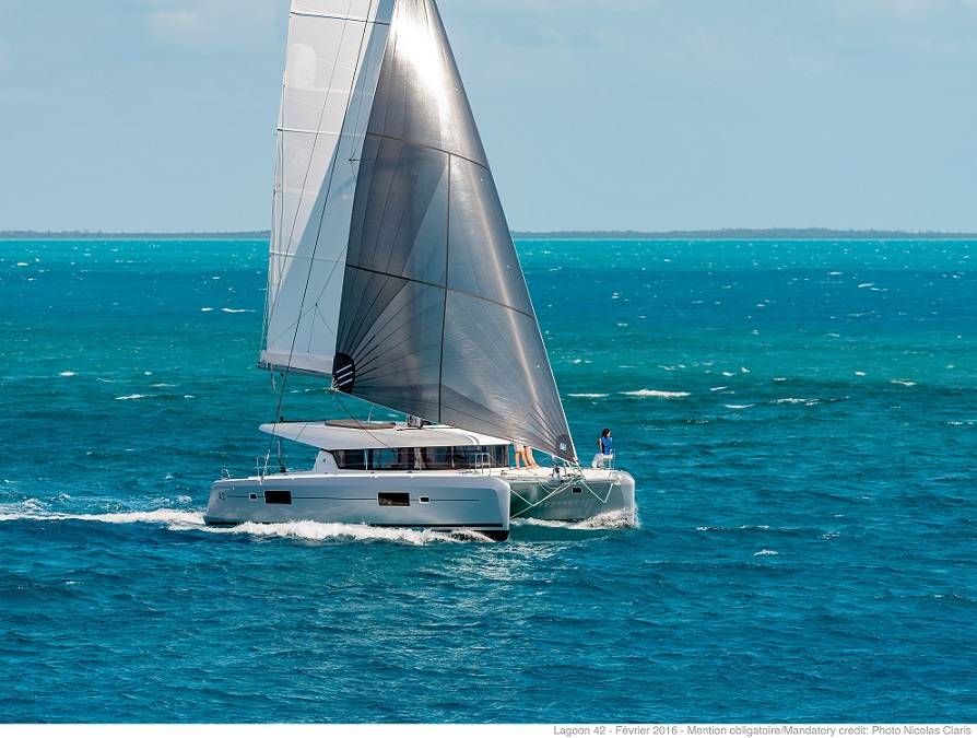 Lagoon 42 - Catamaran Charter Seychelles & Boat hire in Seychelles Mahe, Victoria Eden Island Marina 3