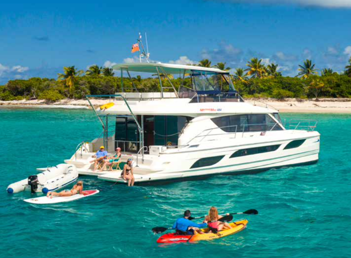 Aquila 48 - Yacht Charter US Virgin Islands & Boat hire in US Virgin Islands St. Thomas East End Bimini Marina 2