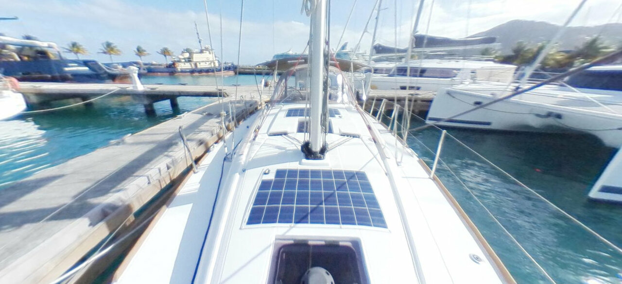 Sun Odyssey 389 - Sailboat Charter British Virgin Islands & Boat hire in British Virgin Islands Tortola Road Town Joma Marina 3