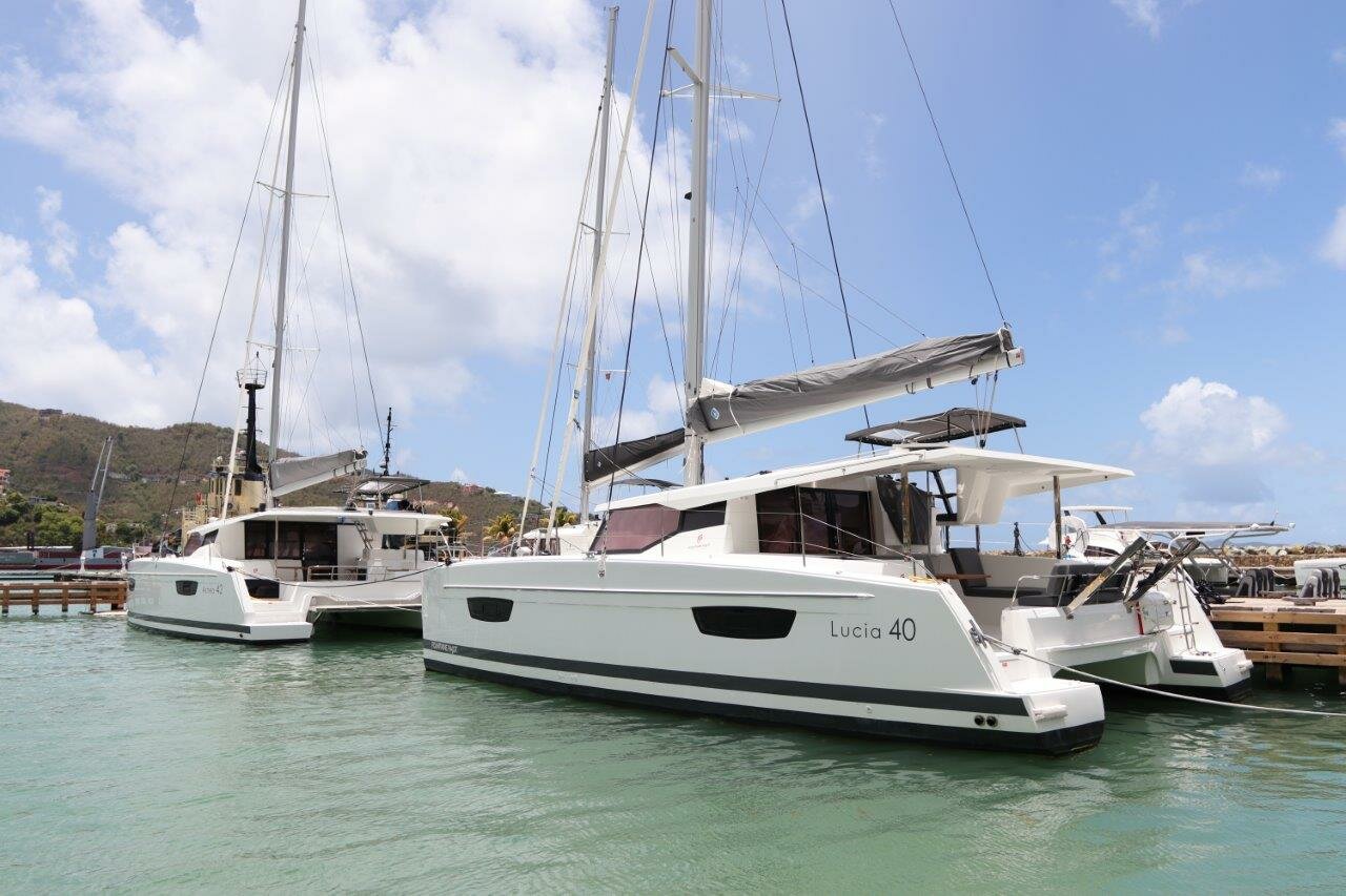 Fountaine Pajot Lucia 40 - Catamaran charter Tortola & Boat hire in British Virgin Islands Tortola Road Town Joma Marina 1