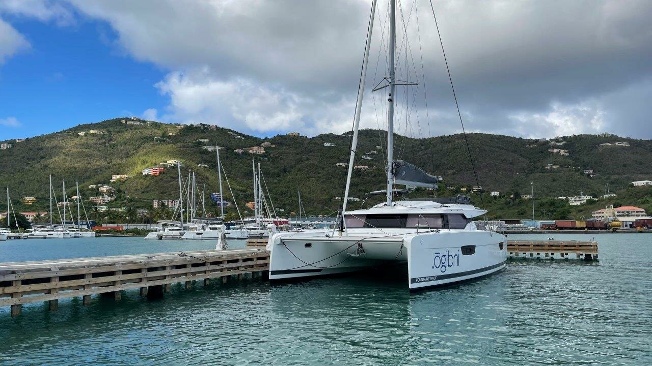 Fountaine Pajot Elba 45 - 5 cab. - Catamaran Charter British Virgin Islands & Boat hire in British Virgin Islands Tortola Road Town Joma Marina 2