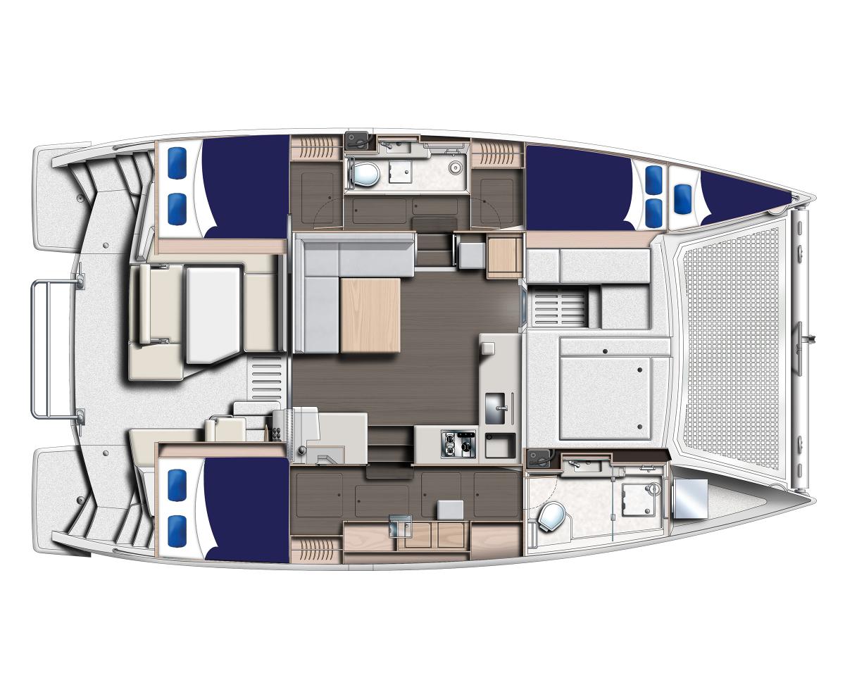 Leopard 40 - Yacht Charter Key West & Boat hire in United States Florida Florida Keys Key West Ocean's Edge Marina 1