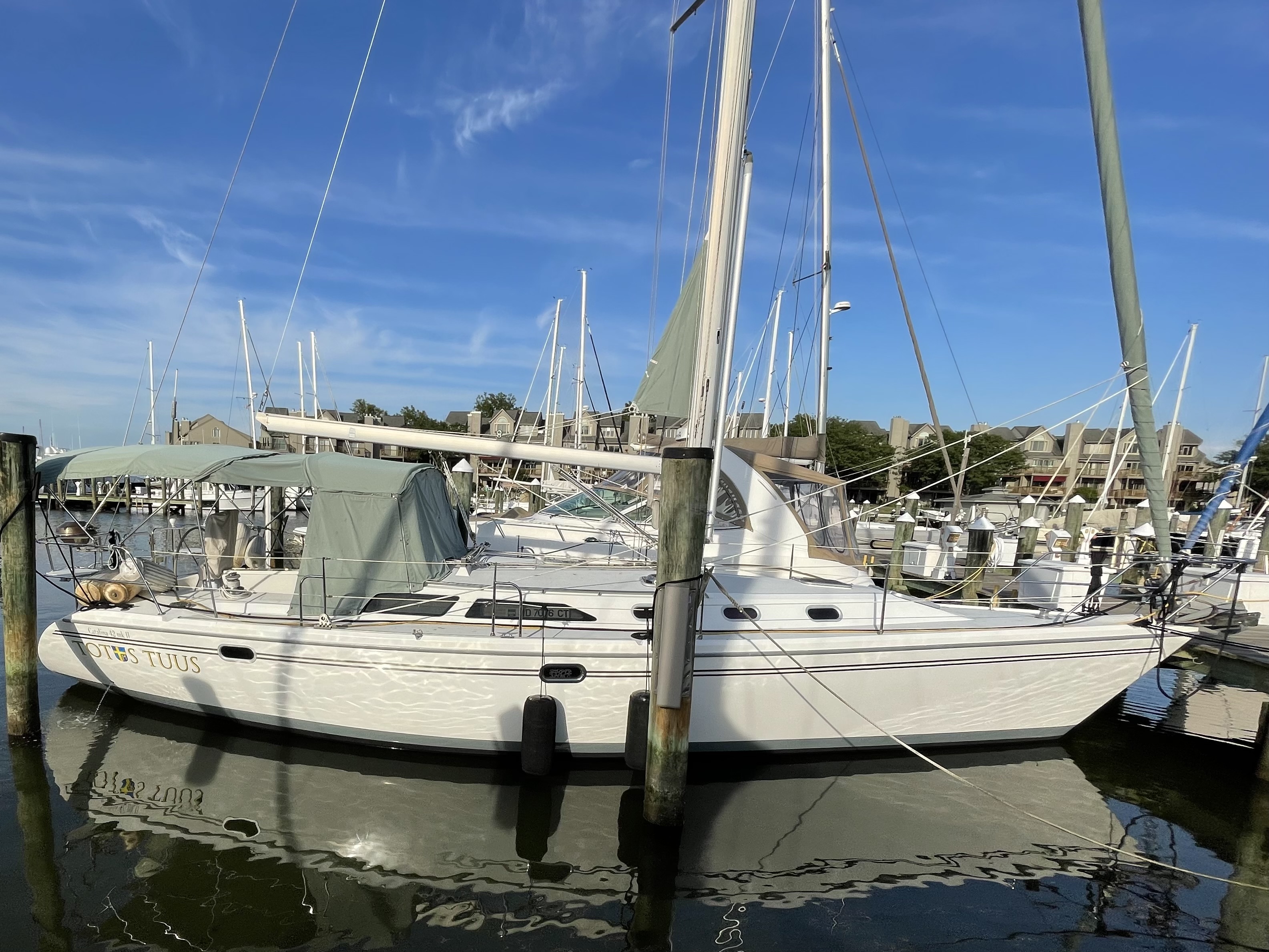 Catalina 42 - Yacht Charter Chesapeake Bay & Boat hire in United States Chesapeake Bay Maryland Annapolis Annapolis City Marina 2