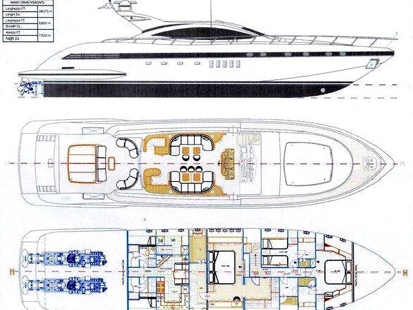 Mangusta 92 - Superyacht charter worldwide & Boat hire in Croatia Šibenik Marina Mandalina 4