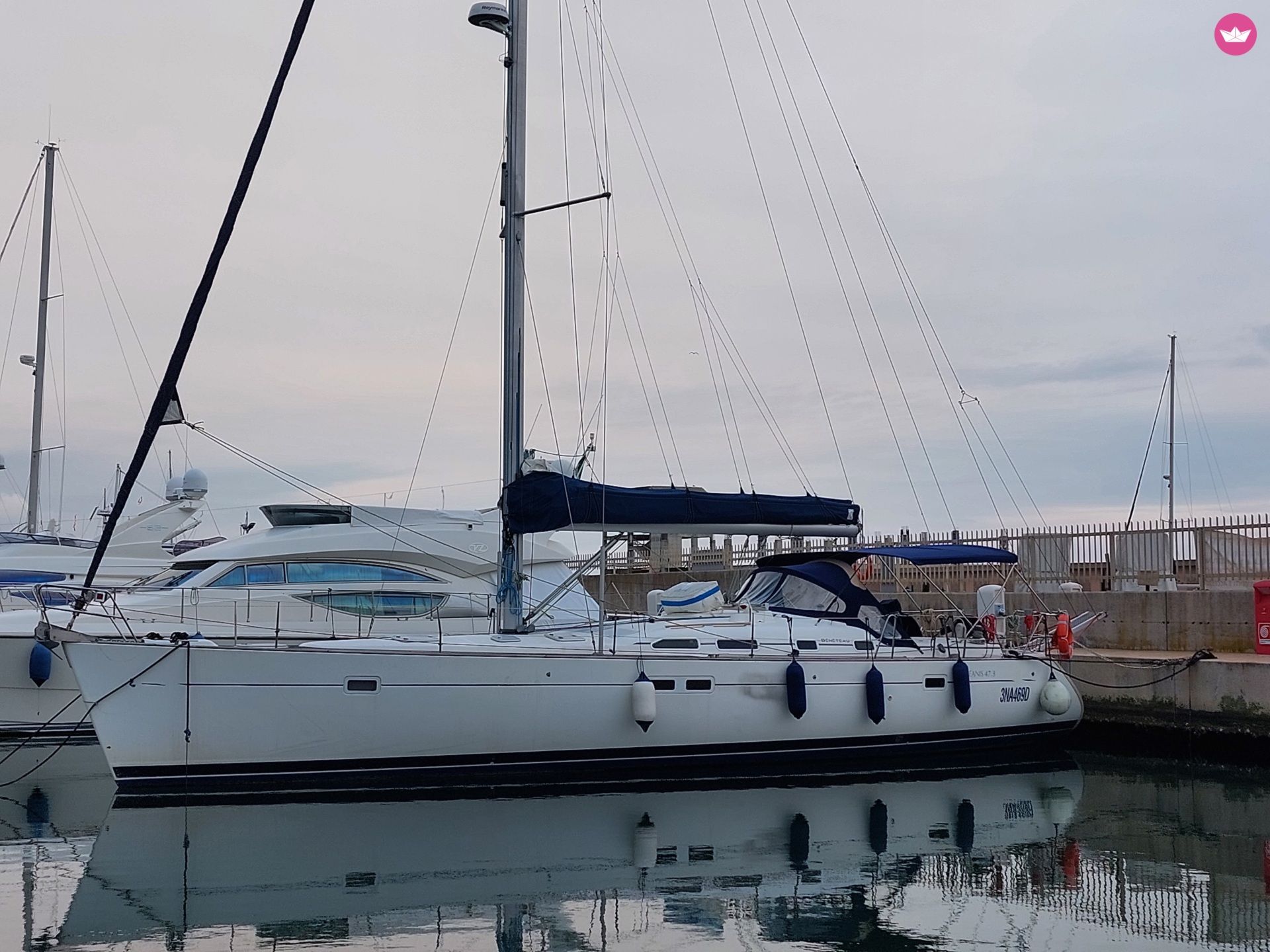 Beneteau 473 - Yacht Charter Nettuno & Boat hire in Italy Rome Anzio Marina di Nettuno 2