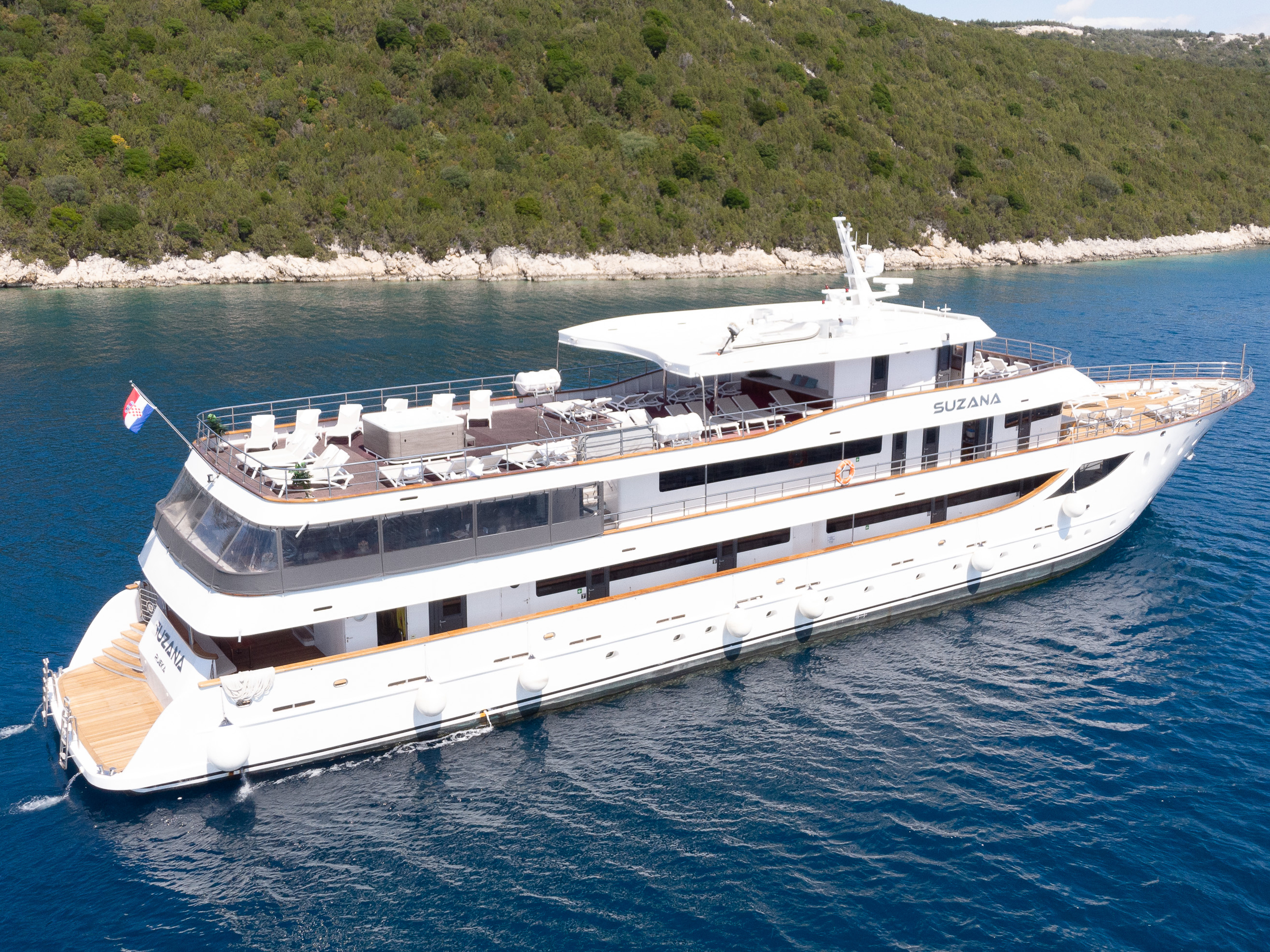 Luxury Motor Yacht - Superyacht charter Croatia & Boat hire in Croatia Split-Dalmatia Split Split Port of Split 1