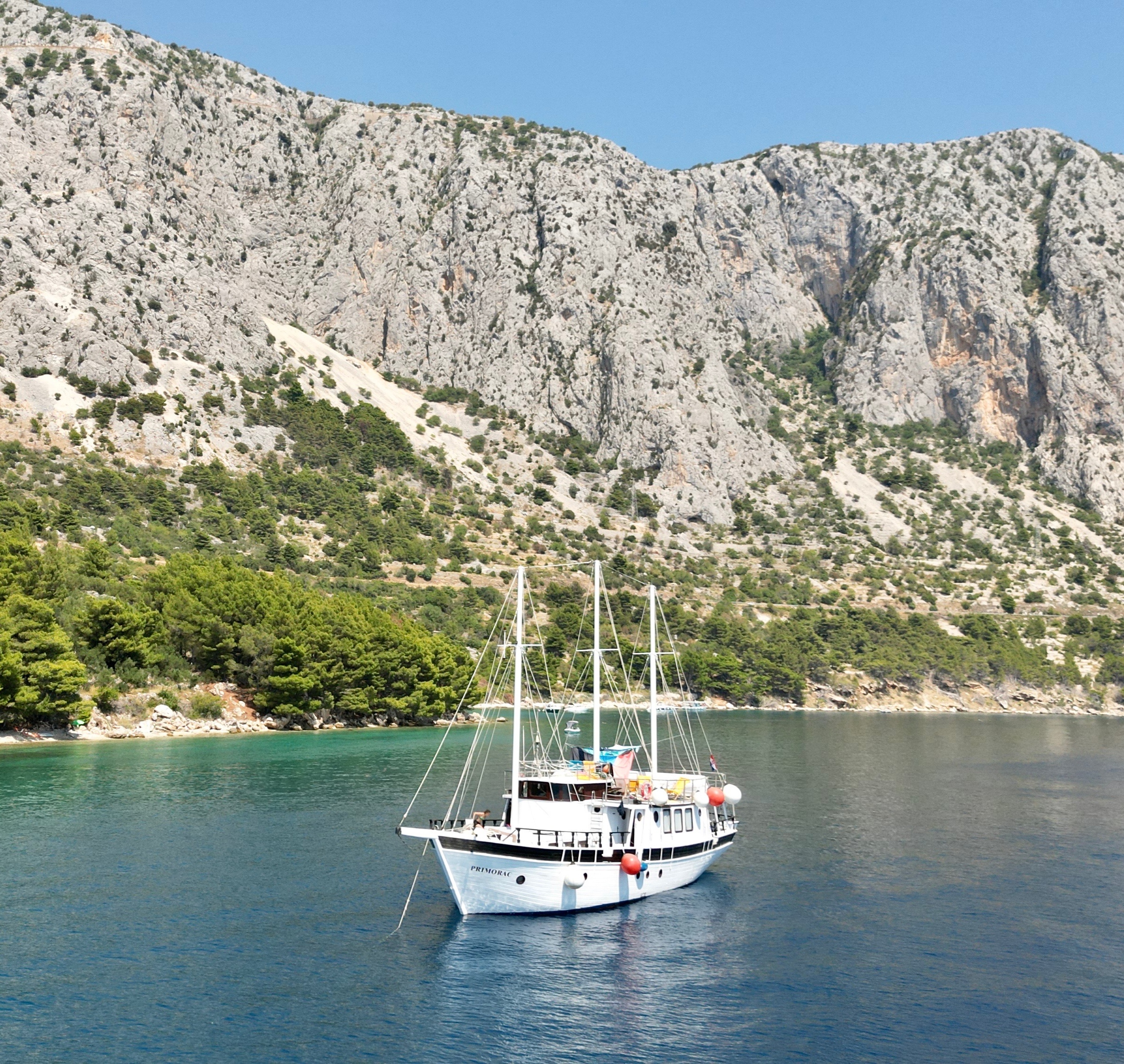 Gulet - Gulet Charter Croatia & Boat hire in Croatia Split-Dalmatia Omiš Omiš City Port 2