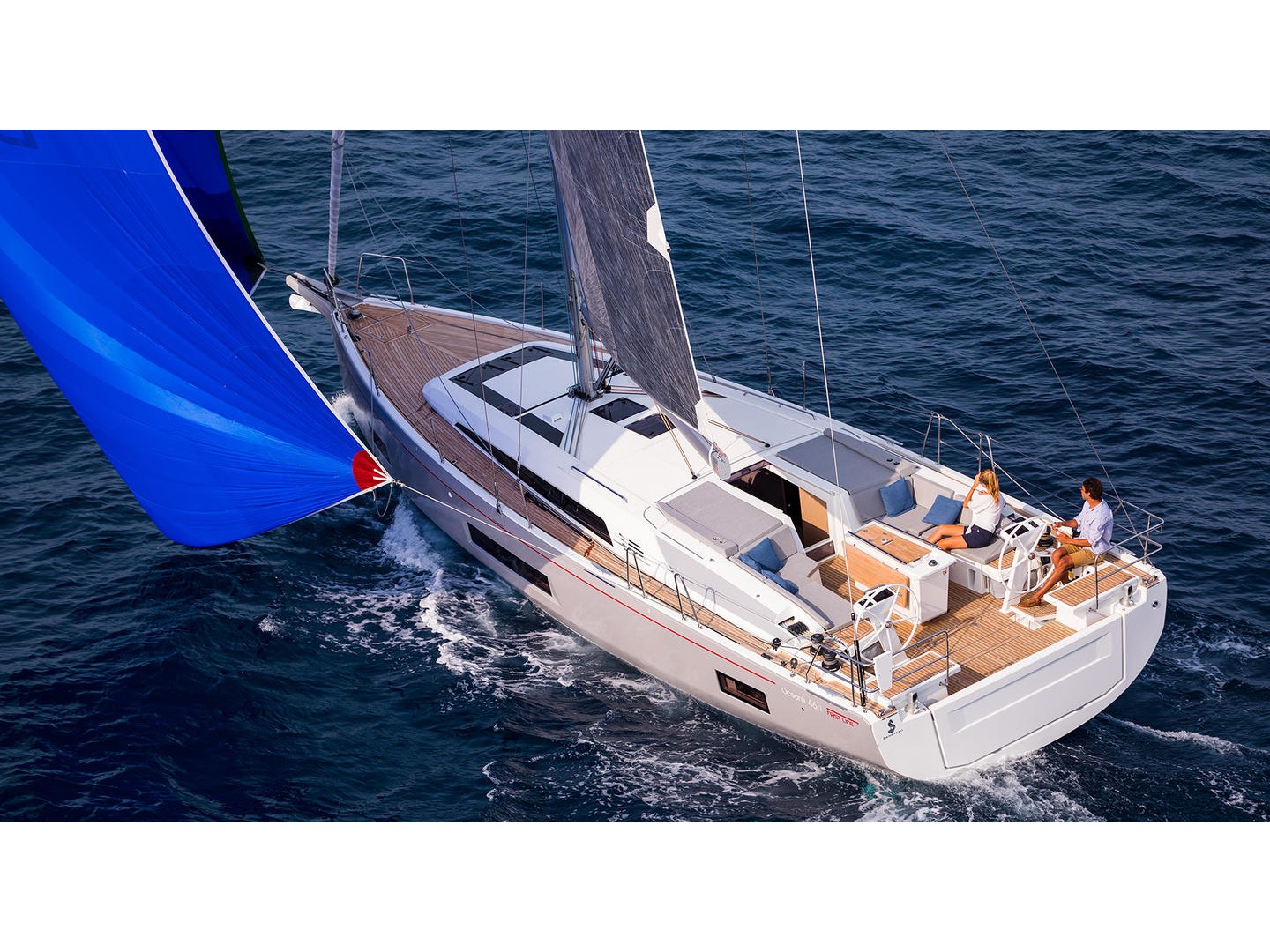 Oceanis 46.1 - Yacht Charter Sami & Boat hire in Greece Ionian Sea South Ionian Kefalonia Sami Sami Port 1