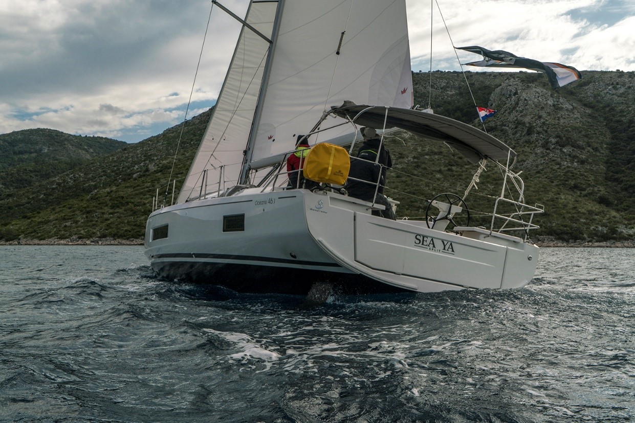 Oceanis 46.1 - Yacht Charter Novi Vinodolski & Boat hire in Croatia Istria and Kvarner Gulf Novi Vinodolski Marina Novi 5