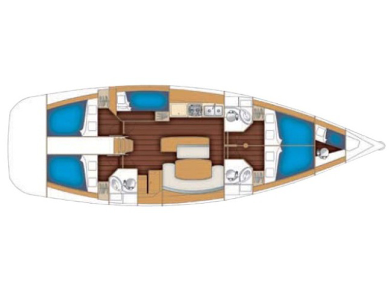 Cyclades 50.5 - Yacht Charter Nettuno & Boat hire in Italy Rome Anzio Marina di Nettuno 2