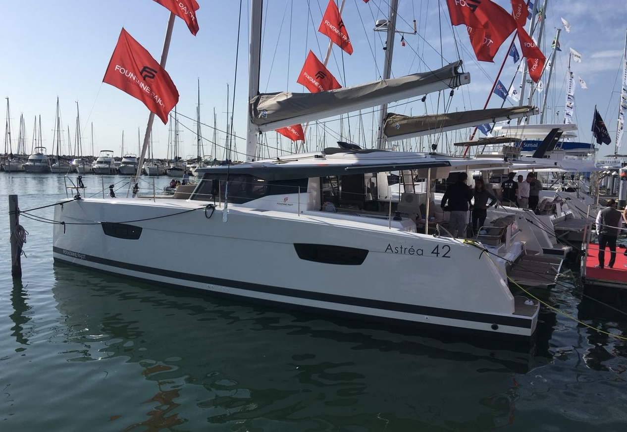 Fountaine Pajot Astrea 42 - Yacht Charter St Thomas & Boat hire in US Virgin Islands St. Thomas Charlotte Amalie Frenchtown Marina 1
