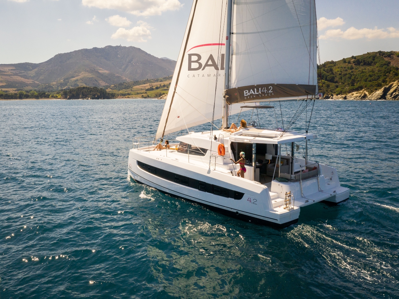 Bali 4.2 - 4 + 1 cab. - Catamaran charter Dubrovnik & Boat hire in Croatia Dubrovnik-Neretva Dubrovnik Komolac ACI Marina Dubrovnik 4