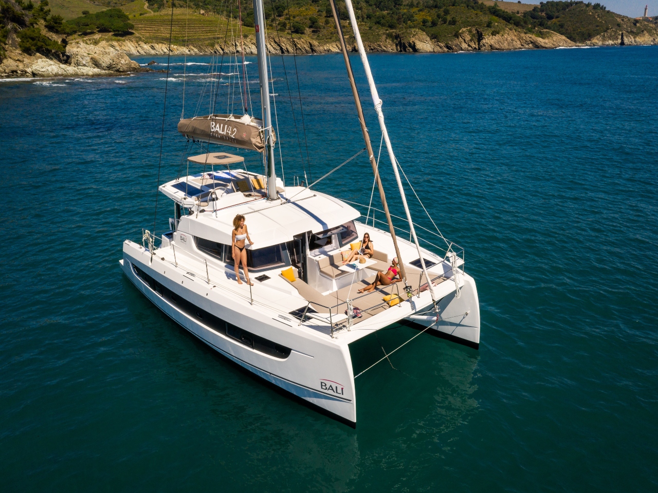 Bali 4.2 - 4 + 1 cab. - Catamaran charter Dubrovnik & Boat hire in Croatia Dubrovnik-Neretva Dubrovnik Komolac ACI Marina Dubrovnik 5