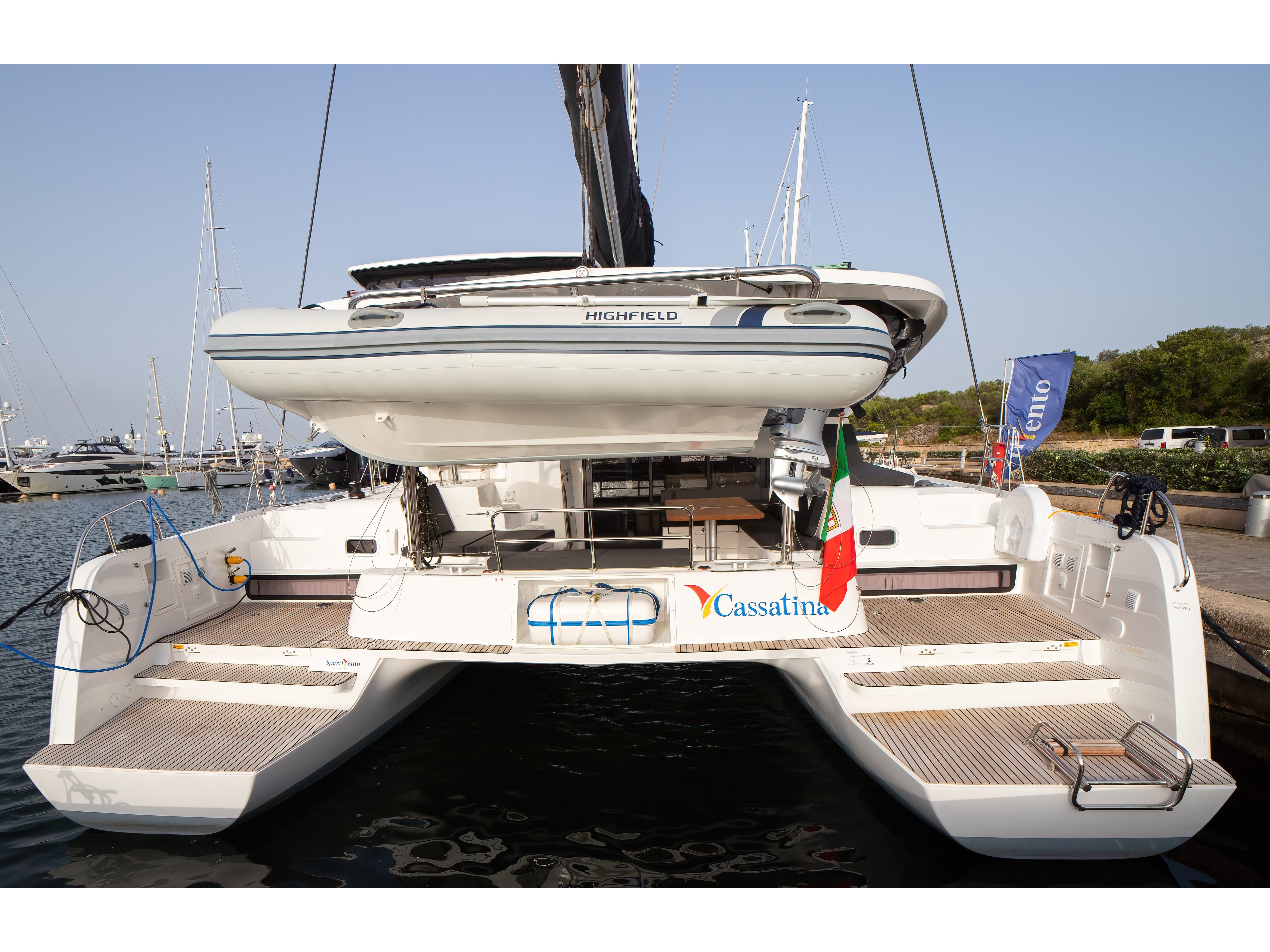 Lagoon 42 - Yacht Charter Olbia & Boat hire in Italy Sardinia Costa Smeralda Olbia Marina di Olbia 2