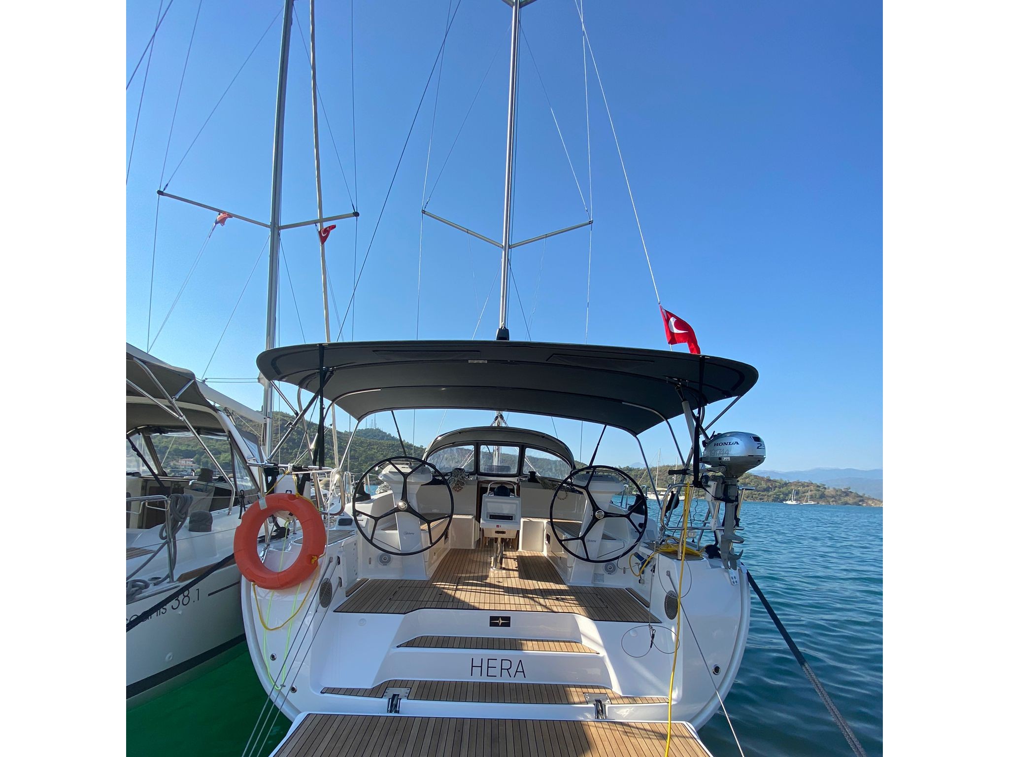 Bavaria 46 Cruiser - Yacht Charter Fethiye & Boat hire in Turkey Turkish Riviera Lycian coast Fethiye Fethiye port 1