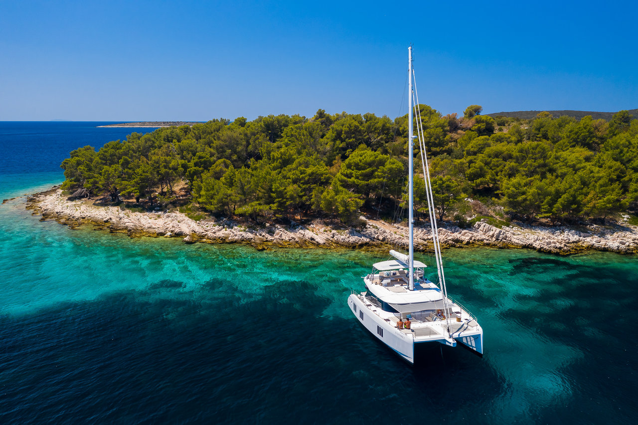 Sunreef 50 - Luxury Yacht Charter Croatia & Boat hire in Croatia Split-Dalmatia Split Kaštel Gomilica Marina Kaštela 1