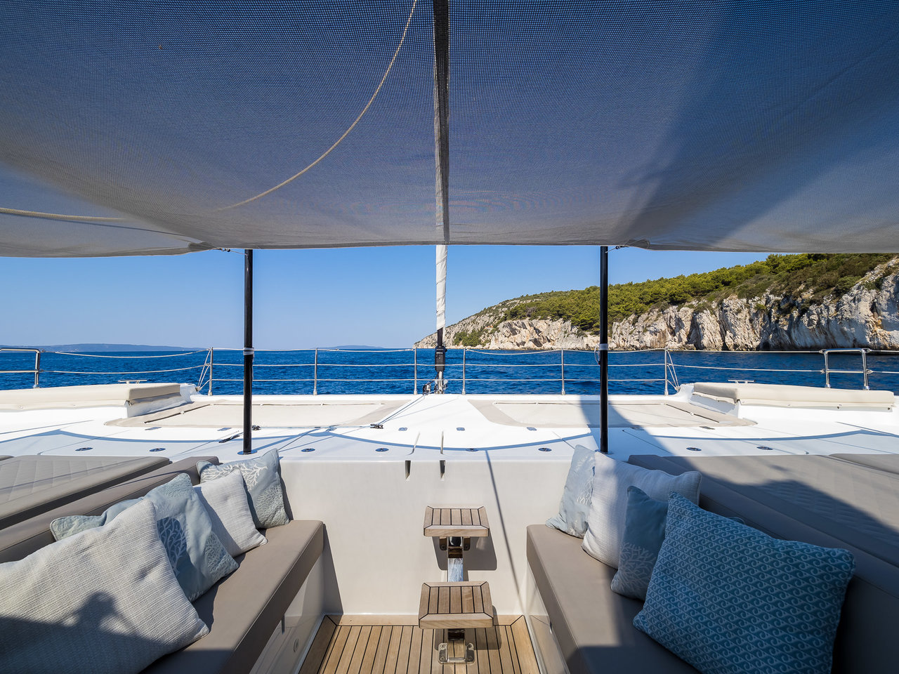 Sunreef 50 - Luxury Yacht Charter Croatia & Boat hire in Croatia Split-Dalmatia Split Kaštel Gomilica Marina Kaštela 3