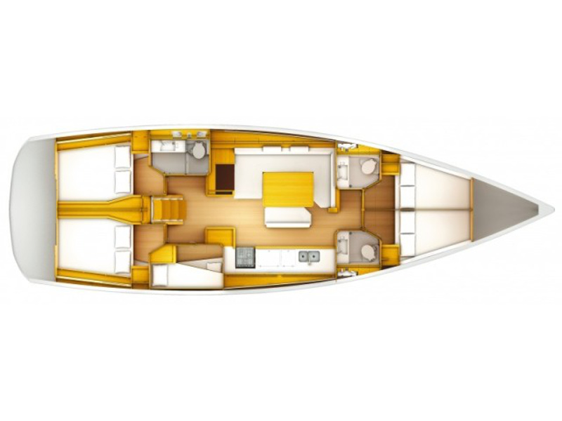 Sun Odyssey 519 - Yacht Charter Propriano & Boat hire in France Corsica South Corsica Propriano Port of Propriano 2